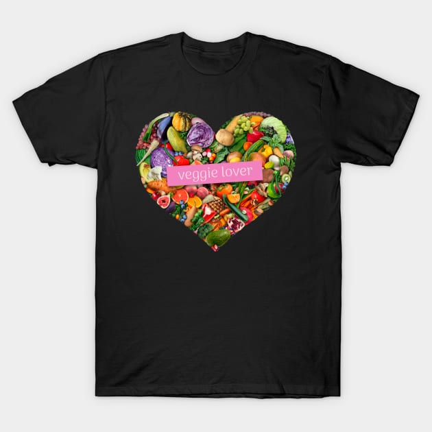 VEGGIE LOVER T-Shirt by madeinchorley